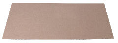 Kartonnen plaat - 22,5x49 cm *